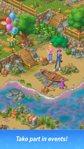 Merge Family: House merge game screen 3